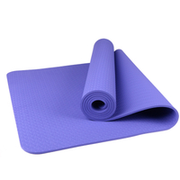 TPE Single Color Yoga Mat 183*61* 6cm Tpe Yoga Mat Exporter