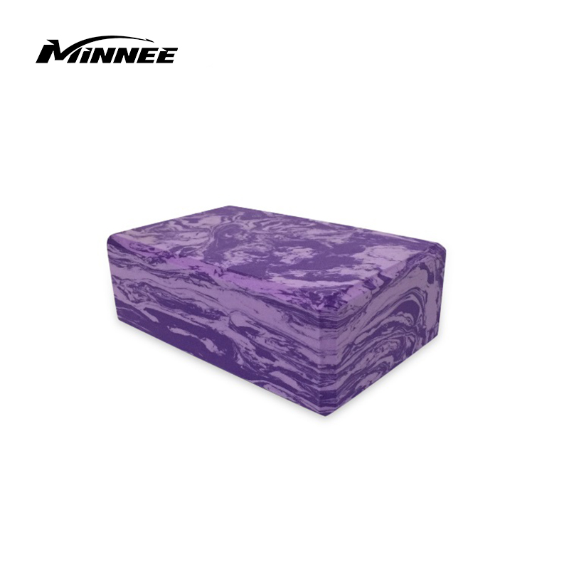 MINNEE Yoga Blocks (Set of 2) 9"x6"x4" - EVA Foam Brick, Featherweight And Comfy - Provides Stability And Balance - Ideal for Exercise, Pilates, Workout, Fitness & Gym